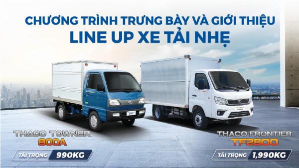 SỰ KIỆN TRƯNG BÀY VÀ GIỚI THIỆU SẢN PHẨM XE TẢI NHẸ