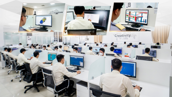 ĐỔI MỚI CÔNG NGHỆ SẢN XUẤT THÙNG XE TẢI THACO AUTO