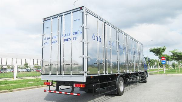 XE CHỞ PALLET THACO AUMAN C160L - THÙNG 9.8M - 6.7 TẤN Tư vấn tận tâm - Mang lại giá trị thực cho Khách hàng